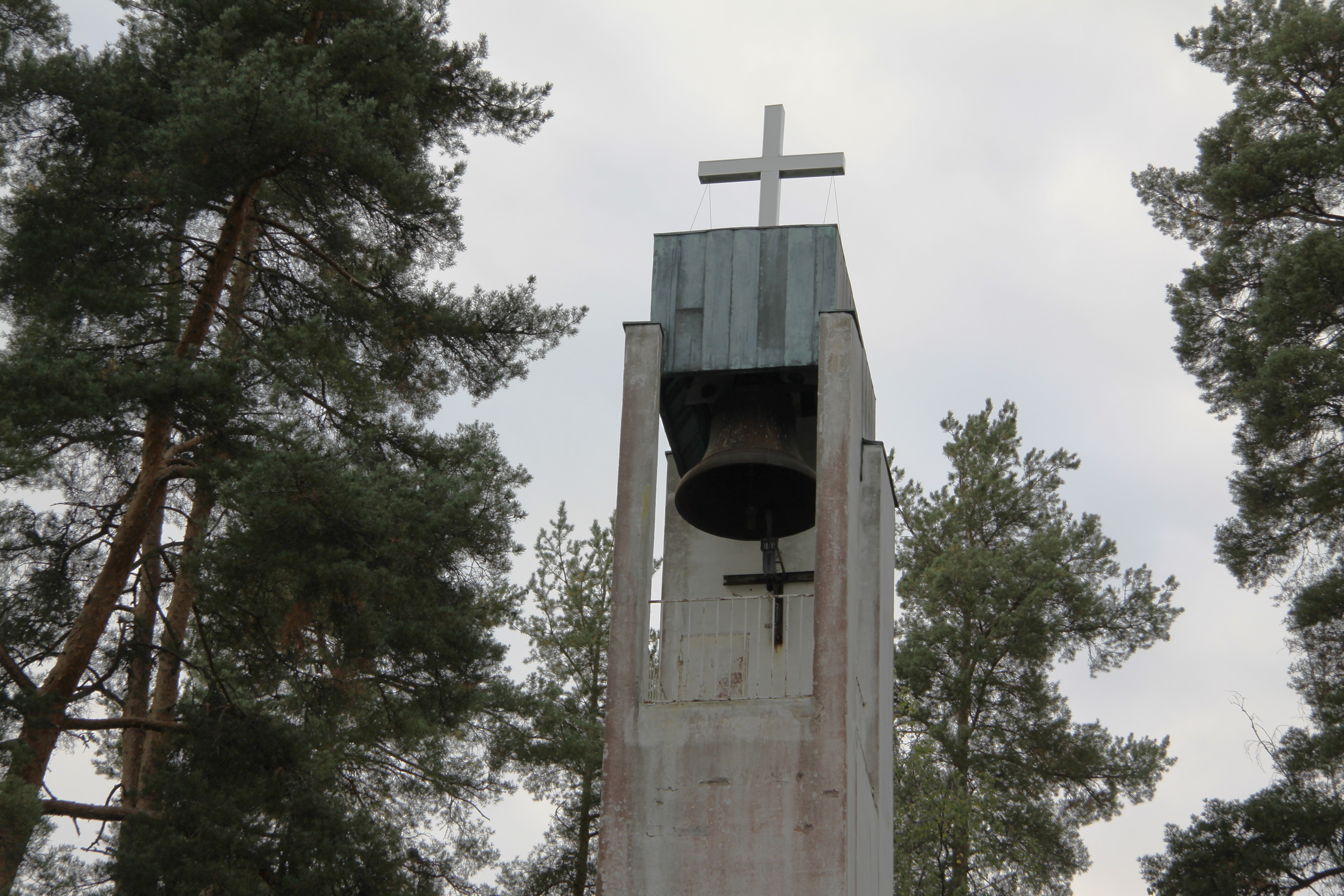Imatrankosken kirkon kellotapuli.