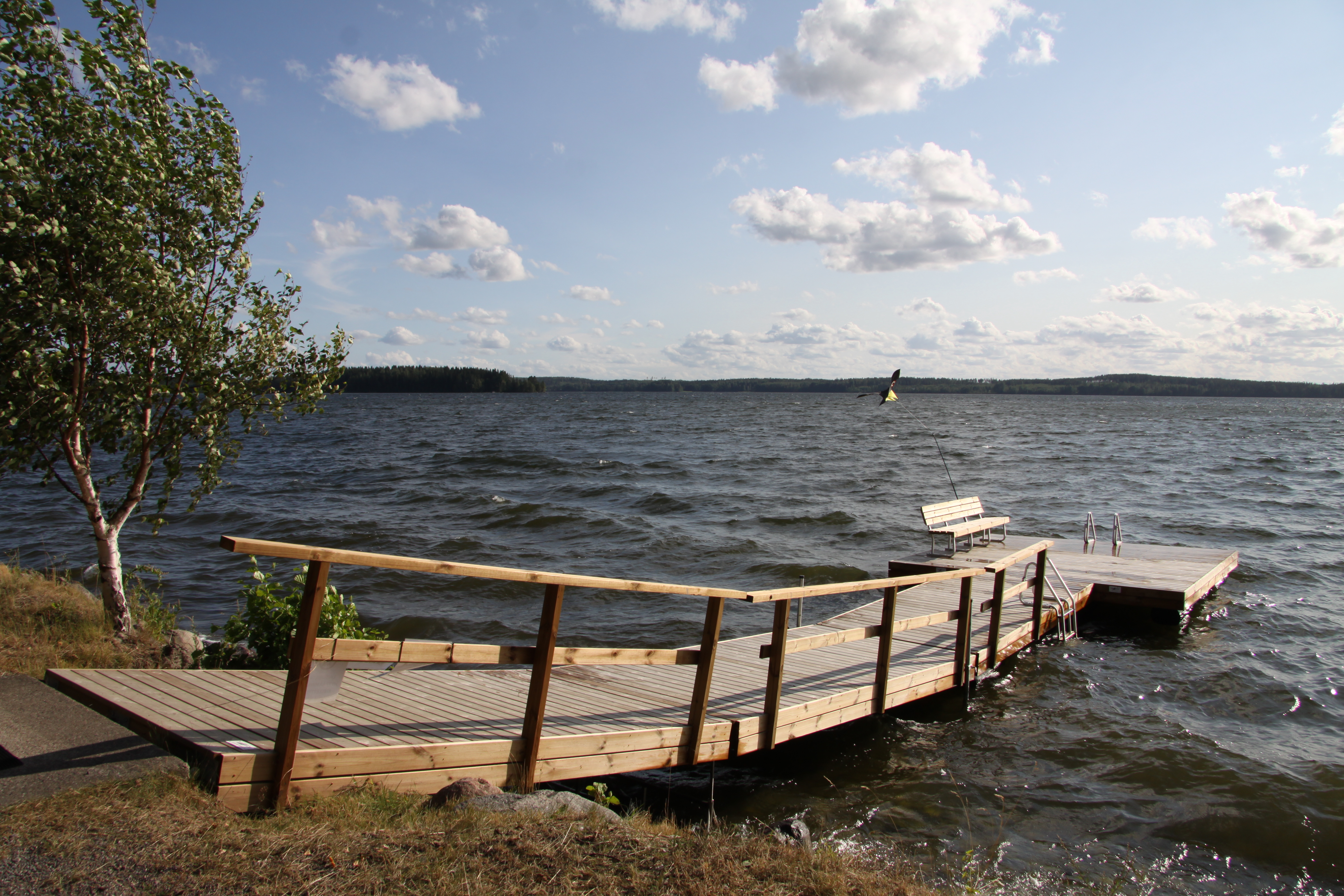Päivärannan rantasaunan laituri